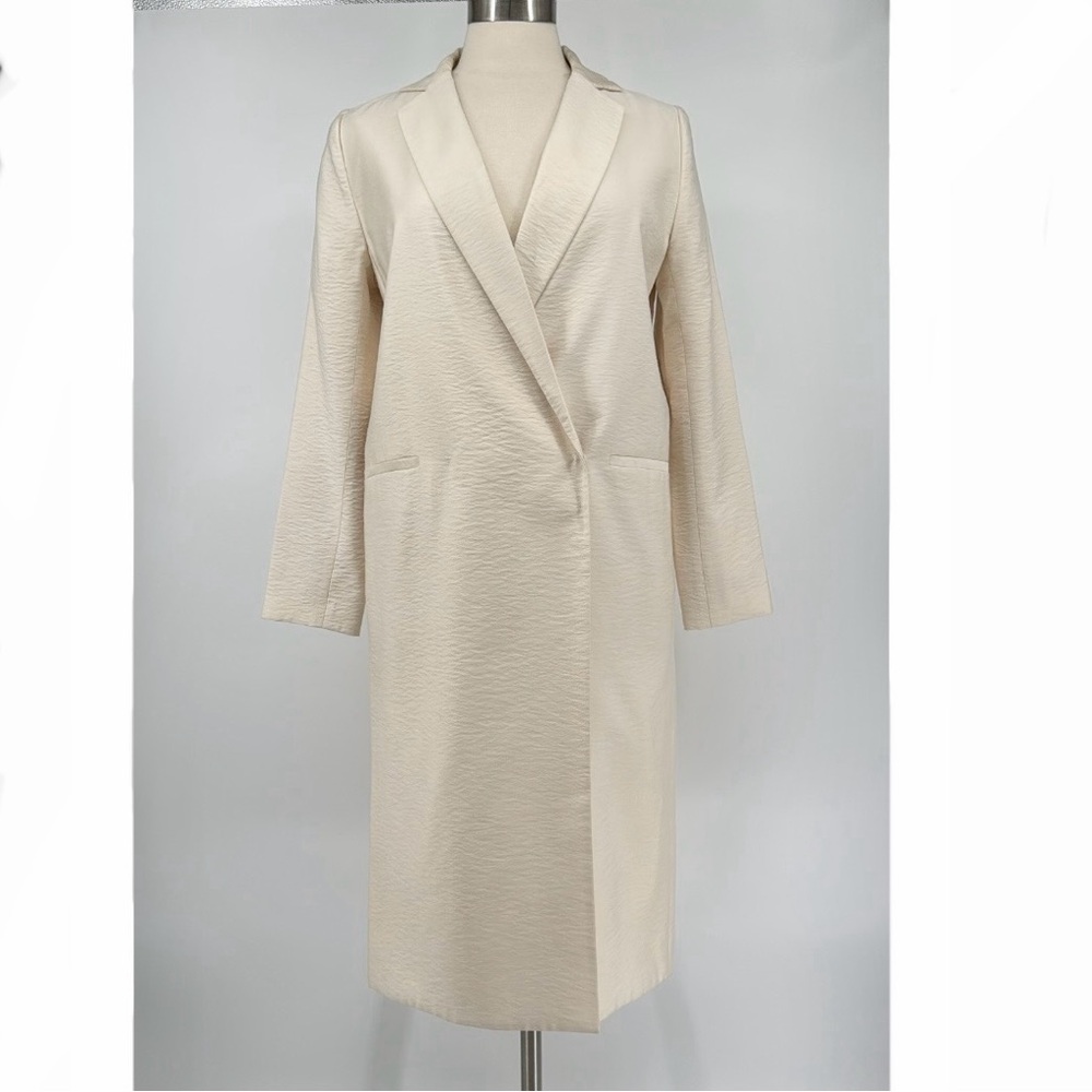 756 Oak  Fort Cream Long Coat